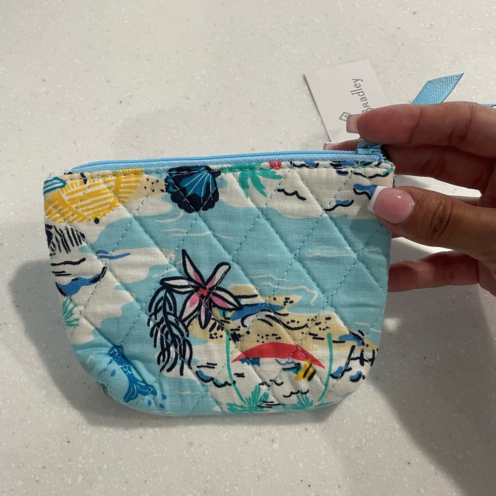 Vera Bradley Beach Treasures Coin Purse - Picture 3 of 4